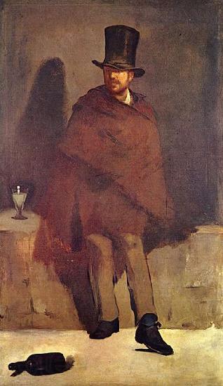 Edouard Manet Absinthtrinker Spain oil painting art